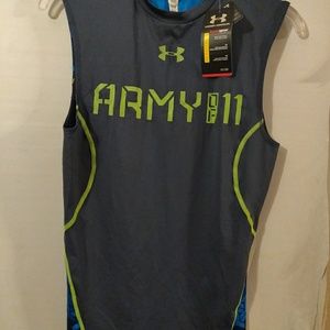 Men's New Under Armour compression sleeveless Tank